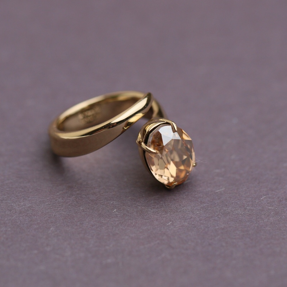 Alexis Bittar Element Crystal Ring Size 7